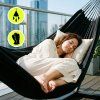 Zahradní houpací síť RELAXA – černá
