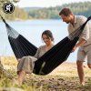 Zahradní houpací síť RELAXA – černá