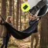 Zahradní houpací síť RELAXA – černá