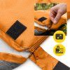 Turistický spací pytel mumie 2v1 – oranžový