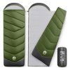 Turistický spací pytel mumie 2v1 – khaki