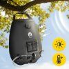 Turistická solární sprcha 20 l - černá