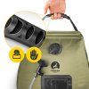 Turistická solární sprcha 20 l - olivová