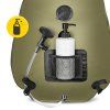 Turistická solární sprcha 20 l - olivová