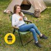 Skládací turistické křeslo - zelené