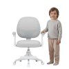 Dětská otočná židle JUNIOR AIR – šedá