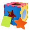 Pěnové puzzle 9 ks 87x87 cm geometrické tvary4