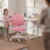 Dětská otočná židle JUNIOR AIR – růžová