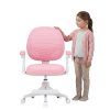 Dětská otočná židle JUNIOR AIR – růžová