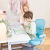 Dětská otočná židle JUNIOR ERGO – modrá