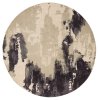 saturn rug heather woolen print 01 circle