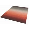 ombre rug om02 rust wool 01