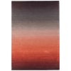 ombre rug om02 rust wool