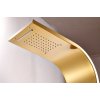 Sprchový panel PASSION zlatý 5v1