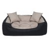 Voděodolný pelíšek pro psy s polštáři 55x45 cm béžový