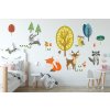 Samolepka zvířata v lese 52