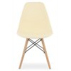 Designová židle MASSIMO krémová