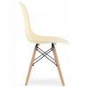 Designová židle MASSIMO krémová