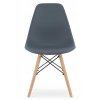 Designová židle MASSIMO tmavě šedá