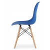 Designová židle MASSIMO tmavě modrá