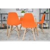 Designová židle MASSIMO oranžová