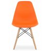Designová židle MASSIMO oranžová