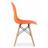 Designová židle MASSIMO oranžová