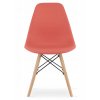 Designová židle MASSIMO tmavě lososová