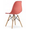 Designová židle MASSIMO tmavě lososová
