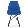 Designová židle MASSIMO BLACK tmavě modrá
