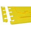 Pěnový koberec MAXI COLOR 1 ks 62x62x1 cm žlutá
