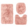 Koupelnový plyšový koberec - Růžový