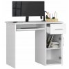 Počítačový stůl bílý PIN