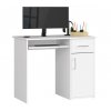 Počítačový stůl bílý PIN