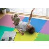 Pěnový koberec MAXI 9 ks 180x180x1 cm multicolor