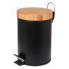 Odpadkový koš s WC štětka BIN černý