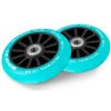 Kolečka na koloběžky s ložisky ABEC 9, tyrkysové