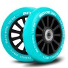 Kolečka na koloběžky s ložisky ABEC 9, tyrkysové