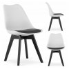 Designová židle ALTO bílá/černá