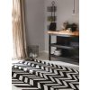 Koberec Divio Plus - PLJE06 - JERRY Black/White