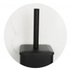 Stojan na toaletní papír s WC štětka NARDO černý