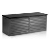Zahradní truhla 143,5 x 57 x 53,5 cm šedá