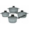 8-dílná dílná sada hrnců s mramorovým povrchem EDEL HOFF