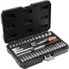 Sada nástrčných klíčů a ráčny 1/4", 38 ks