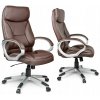 Kancelářská židle OFFICE, vzor 001 - hnědá