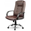 Kancelářská židle OFFICE, vzor 004 - hnědá