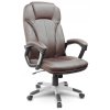 Kancelářská židle OFFICE, vzor 005 - hnědá
