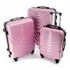 Kabinový Cestovní Kufr WAVE - Prášek Růžový