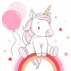 Samolepka jednorožec 010