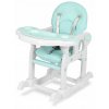 Jídelní dětská židle se stolem 5v1 - tyrkysová